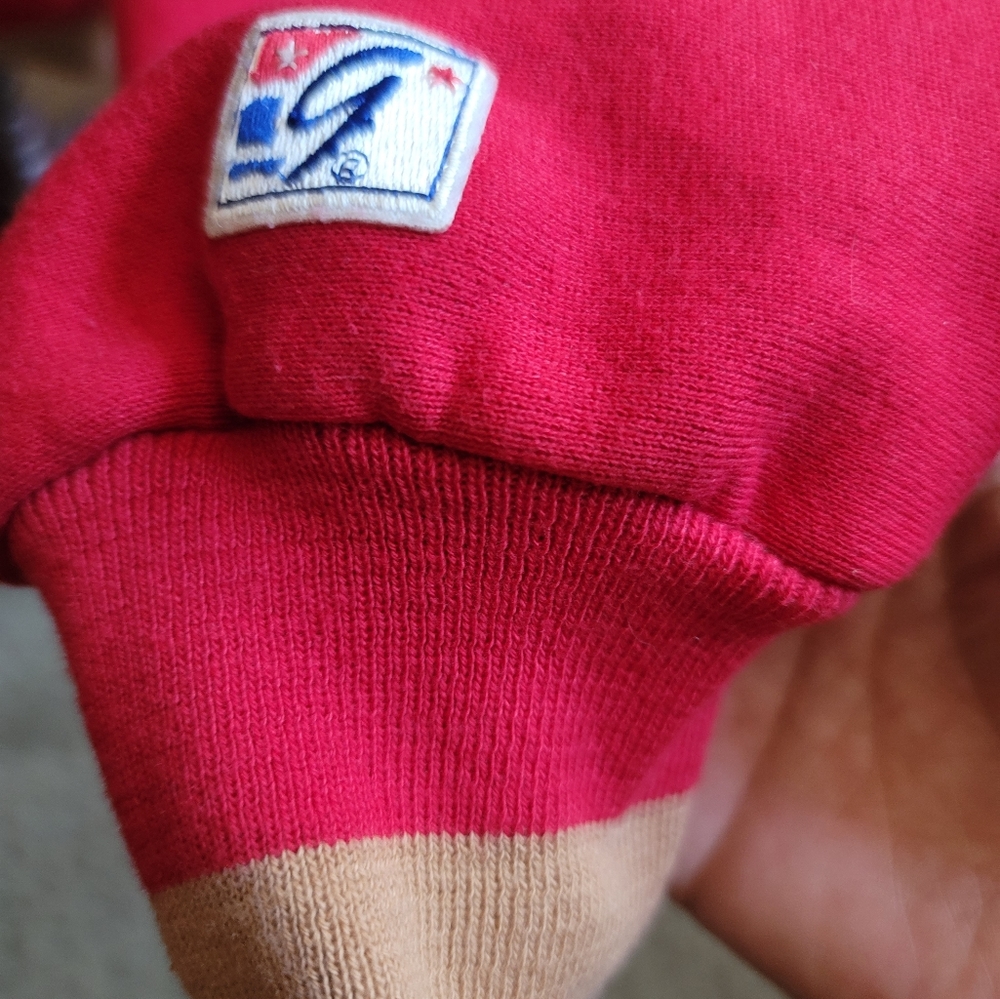 G brand 49ERS pullover Hooded sweater(sold) - Picture 6 of 10